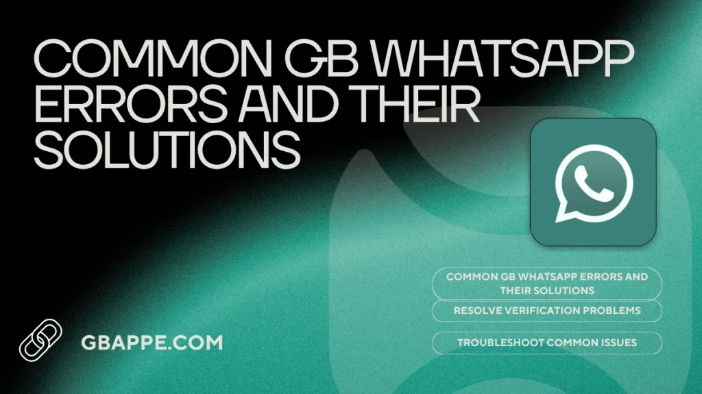 Common GB WhatsApp