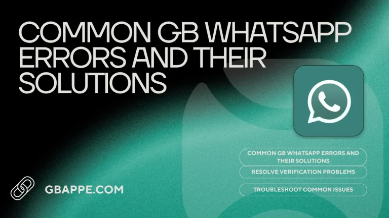 Common GB WhatsApp